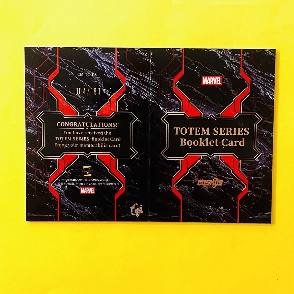 2025 Kakawow Cosmos Marvel Venom Totem Series‎ Booklet Card 104/180 CM-TO-03